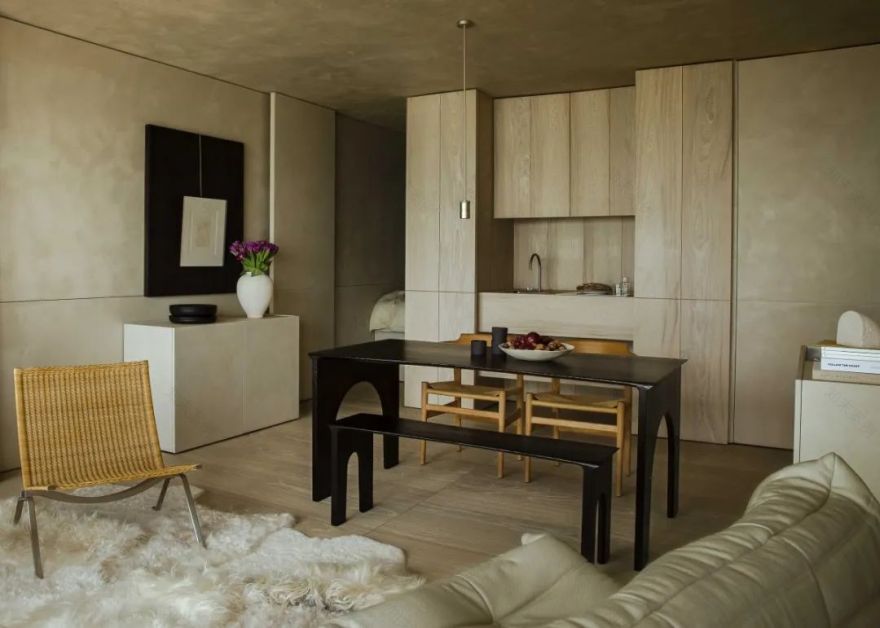 比利时 40㎡开放式海景公寓丨Tjip Studio-15