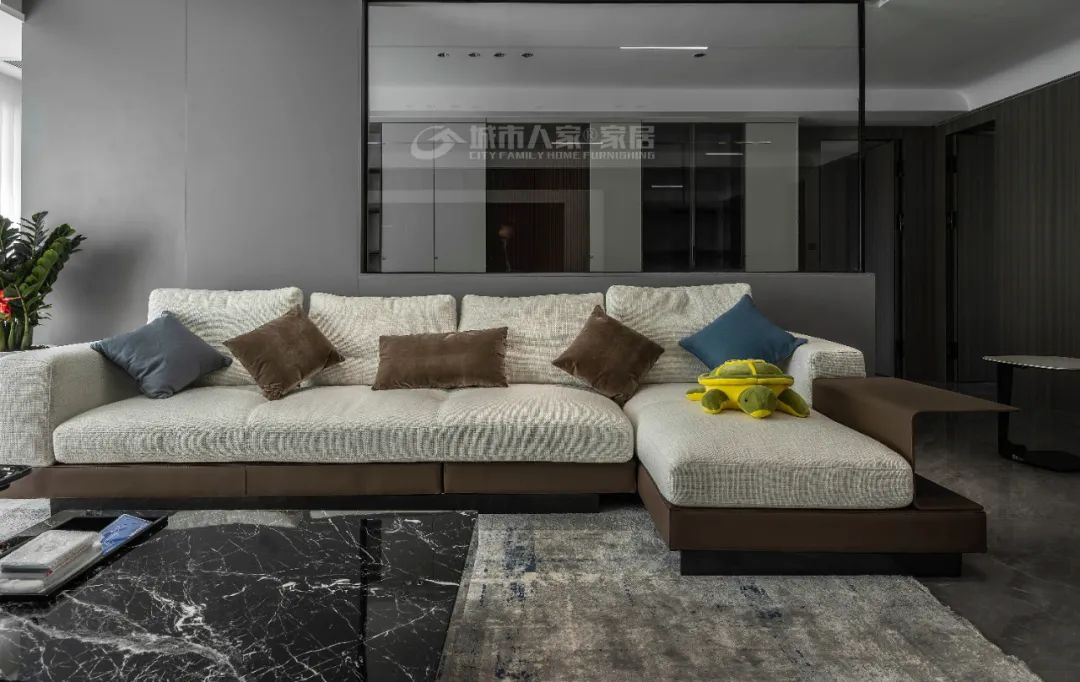 公园华府·现代简约大平层设计丨中国银川丨宁夏城市人家-17