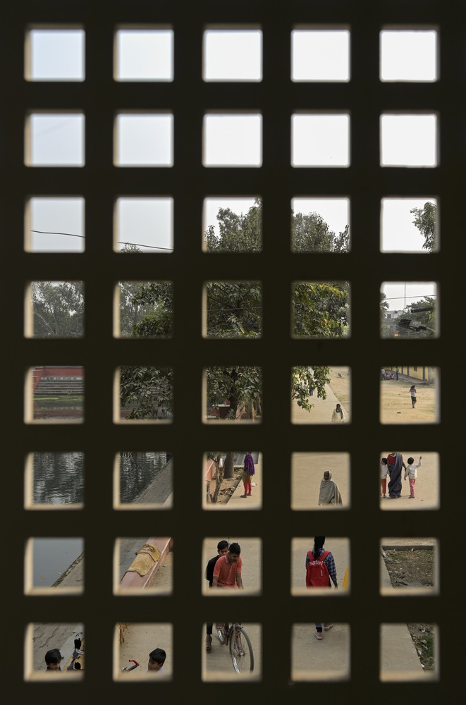 印度比哈尔的“面纱建筑”丨KUN Studio-29