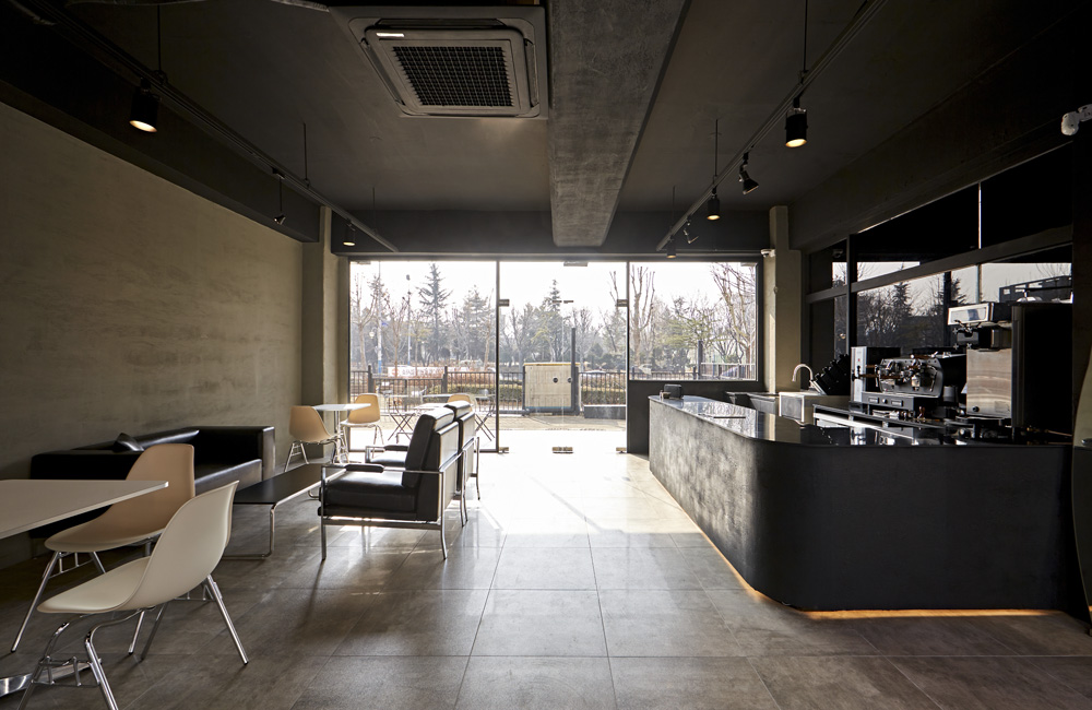 现代简约风 14 坪咖啡厅设计-10