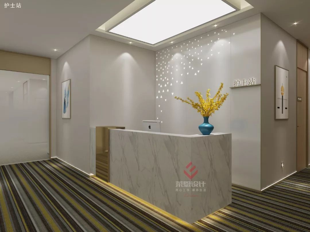 武汉**医疗美容医院，港式轻奢风格的优雅与高贵融合-45