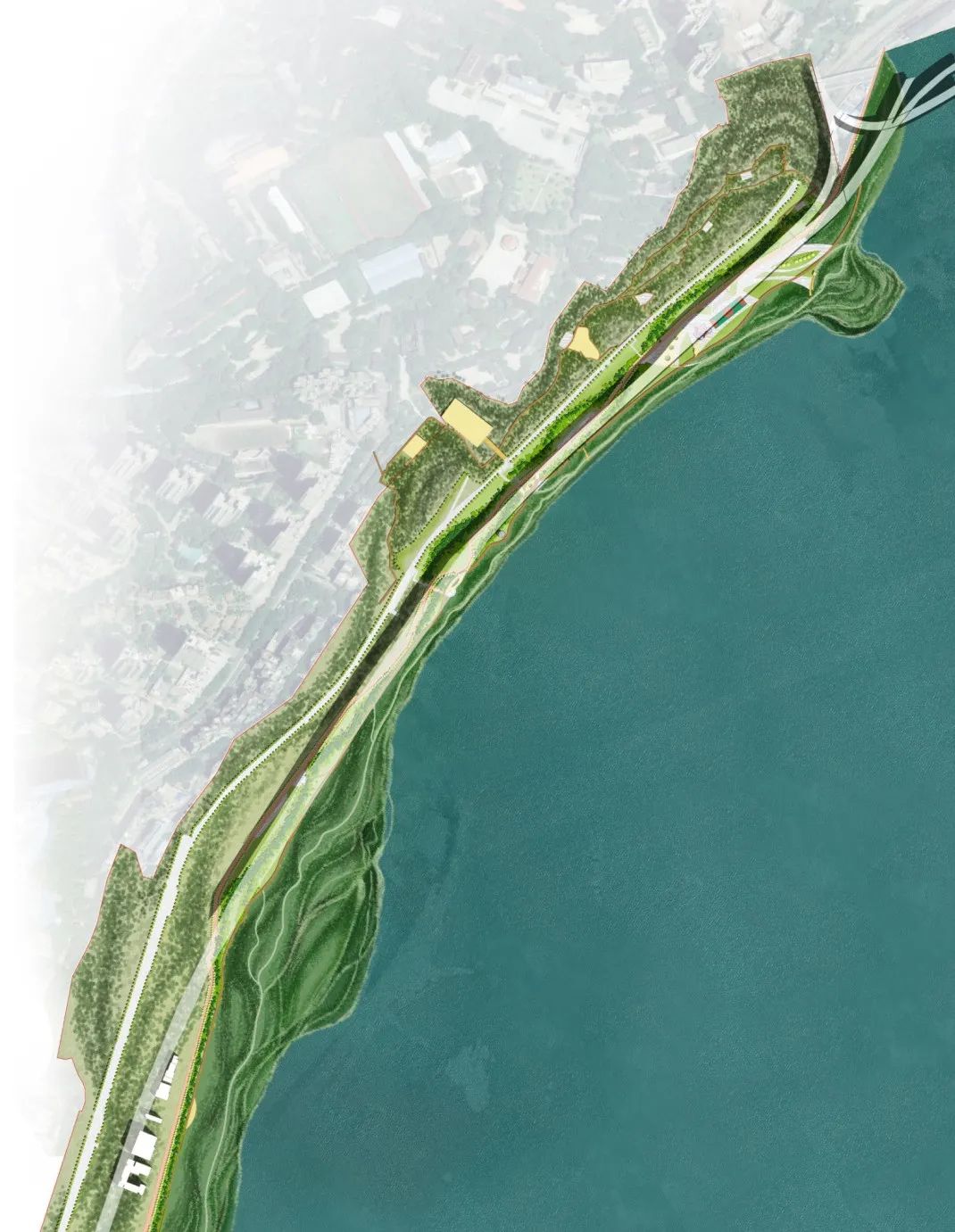 重庆“两江四岸”黄沙溪消落带治理丨中国重庆-17