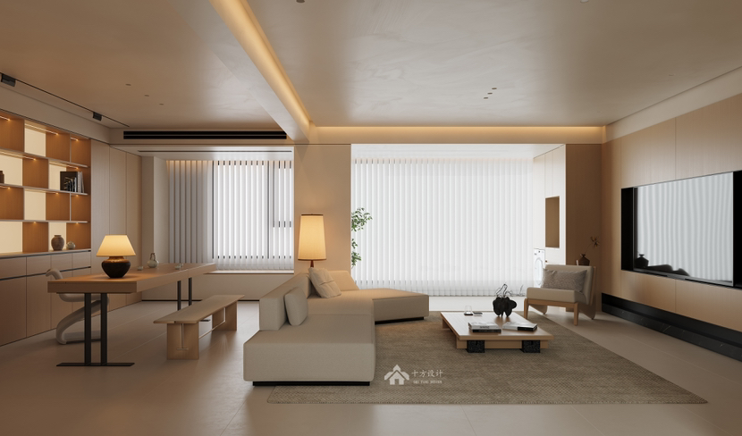 南昌装修｜极简原木奶油风-8