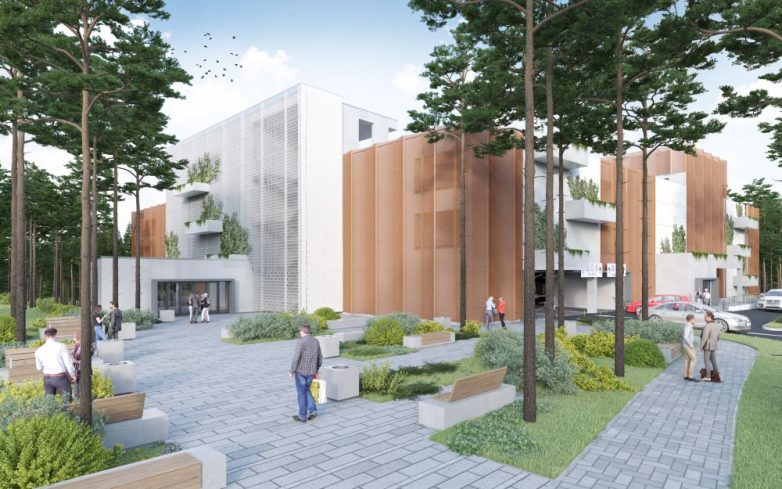 斯雷姆斯卡米特罗维察研究所旁五层停车场建设丨诺维萨德工作室DBA-29