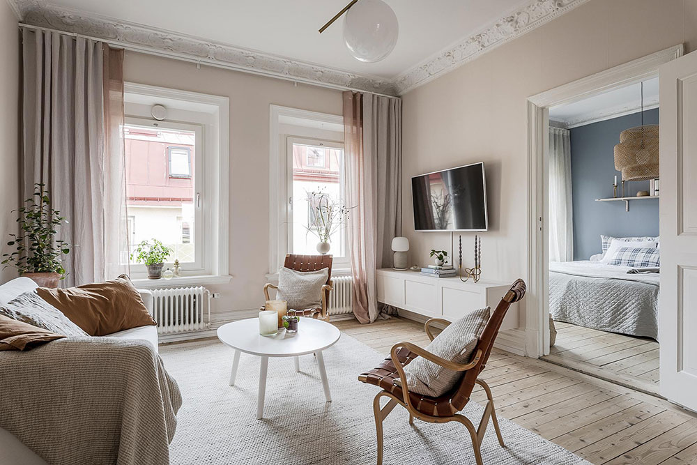 哥德堡 52 平米公寓 | 温馨明亮的北欧设计-8