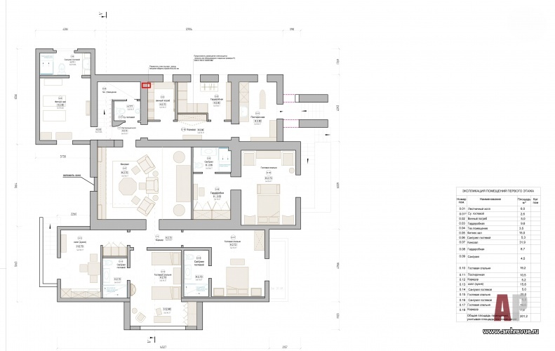 法国海滨经典风格度假别墅改造项目-55
