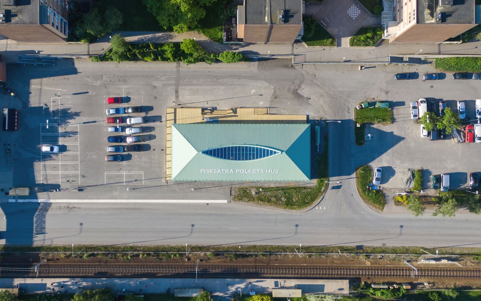 瑞典 Fisksätra 社区中心丨Sandellsandberg-38