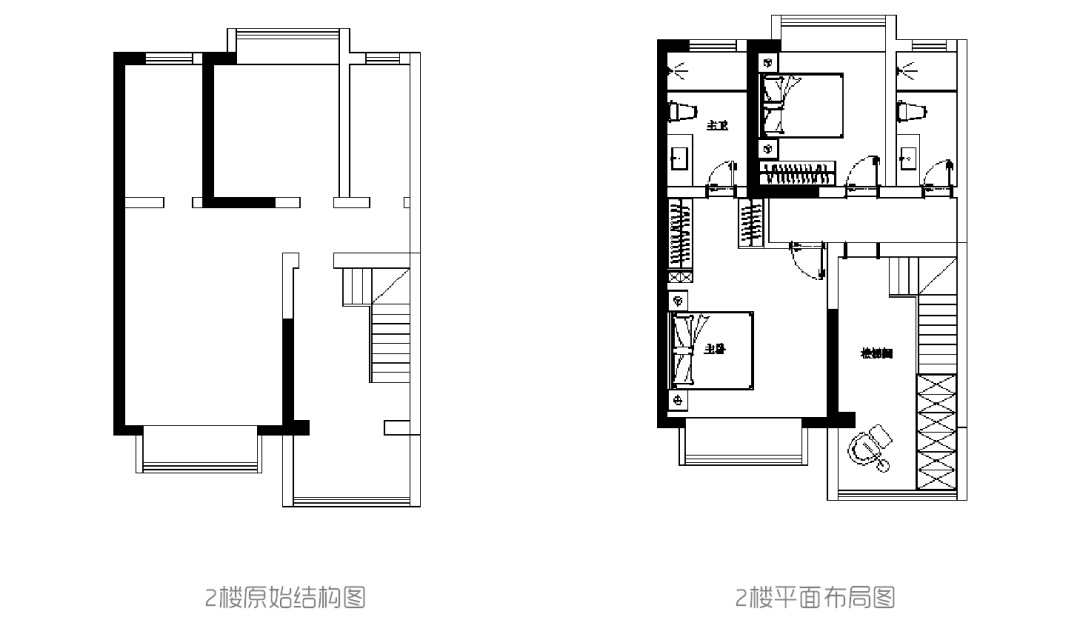 万达一号 218㎡现代跃层设计-14