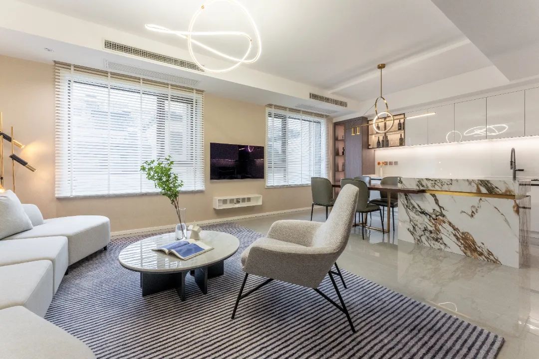 上海 300㎡现代简约别墅设计丨中国上海丨尚层别墅装饰-17