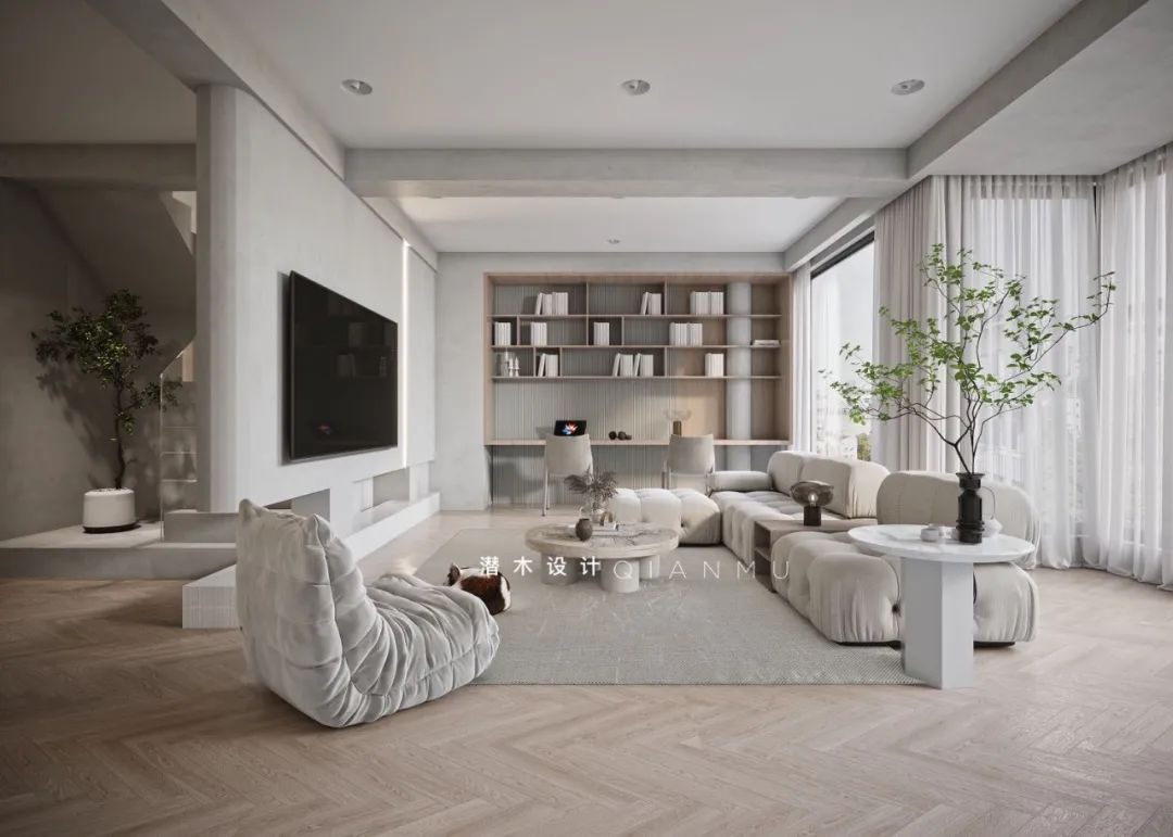 余杭区上河宸章 | 简约线条,温馨生活空间-20