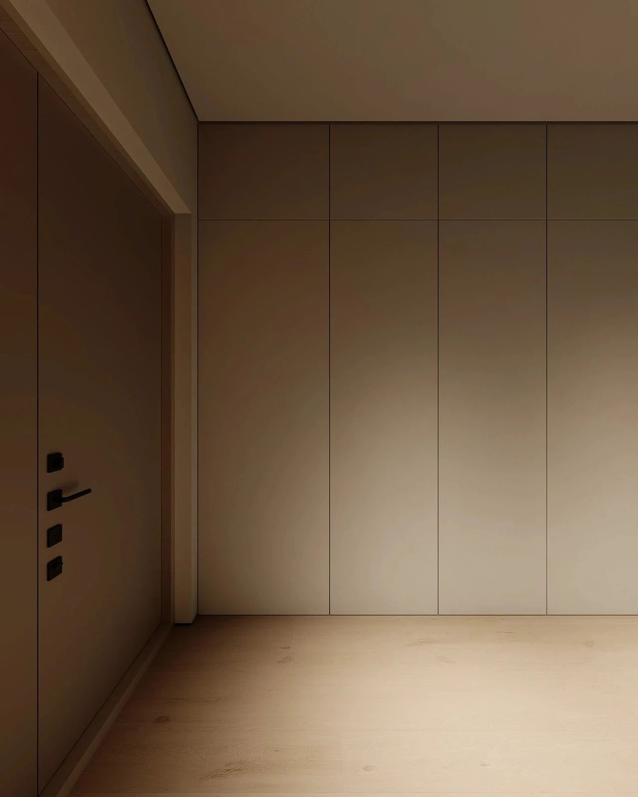 原木系奶油风极简空间loft公寓设计丨URSA STUDIO-88