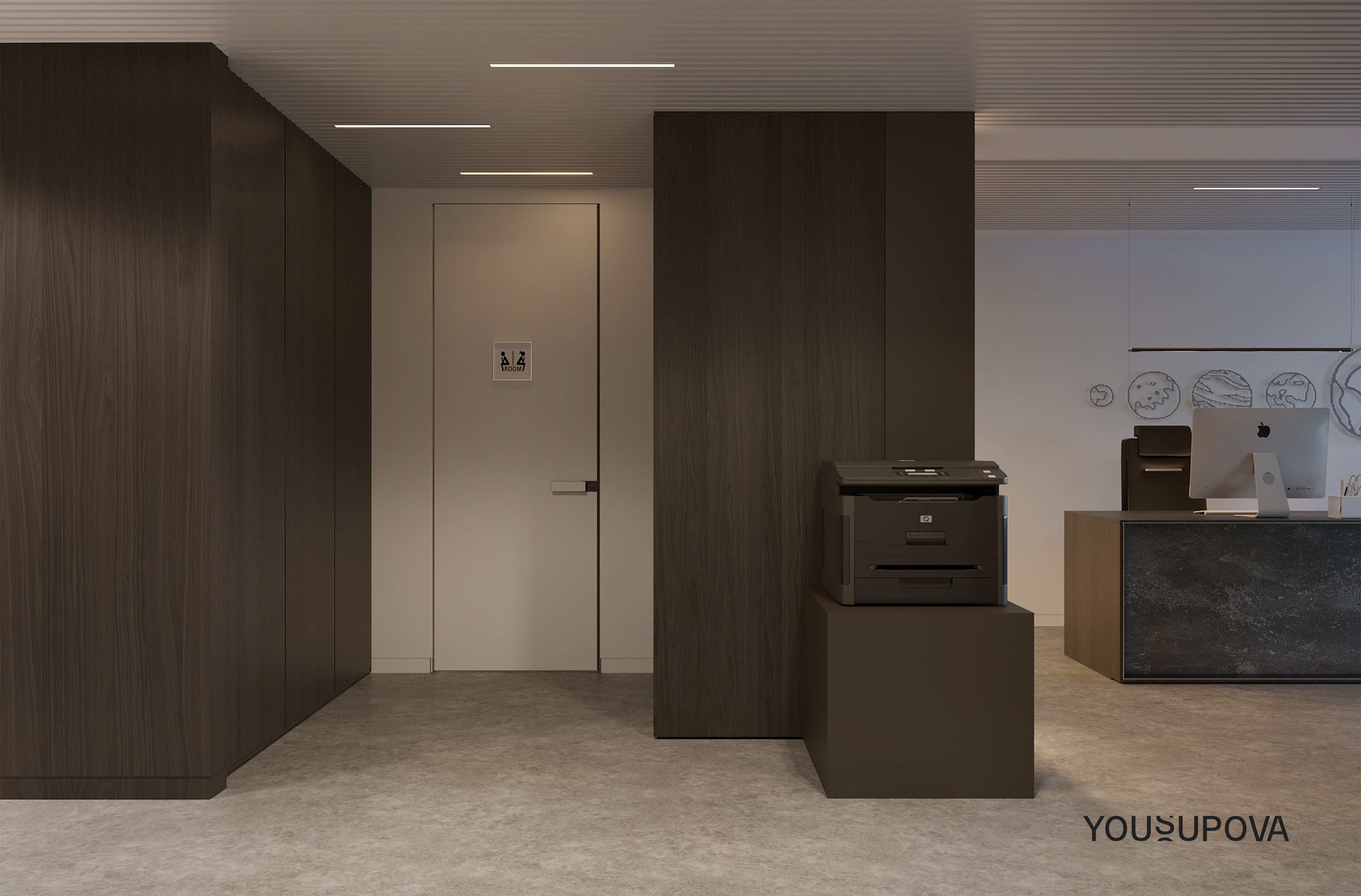 乌克兰基辅 YOUSUPOVA 商业办公空间-18