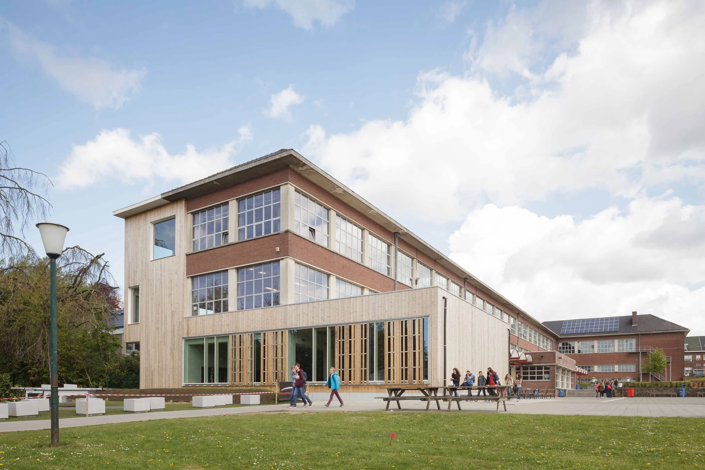 Koninklijk Atheneum 学校丨evrarchitecten-26