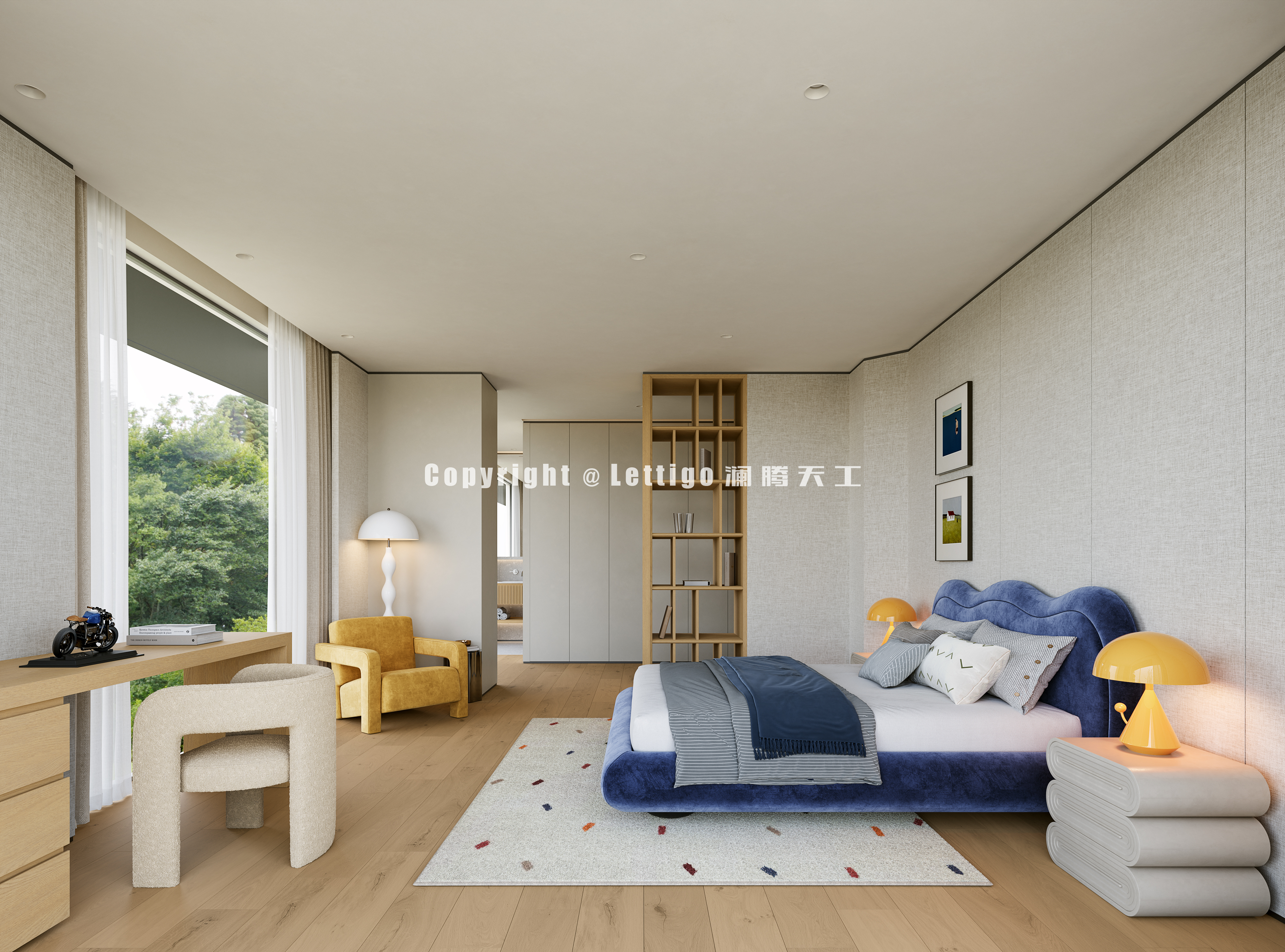 别墅的视觉盛宴-原木自然-30