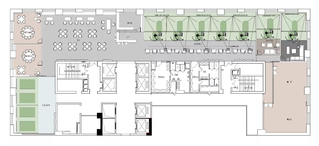 武汉岭尚空间高尔夫俱乐部,现代简约设计诠释绿色友谊-17