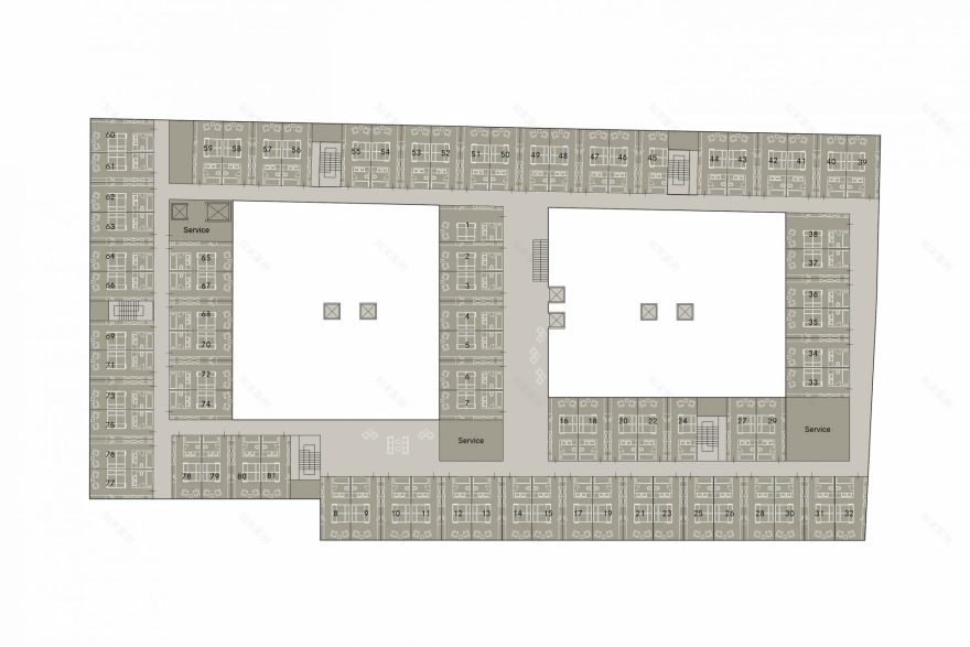 Hotel Lautenschlagerstrasse Stuttgart mit Handel und Büroflächen-6