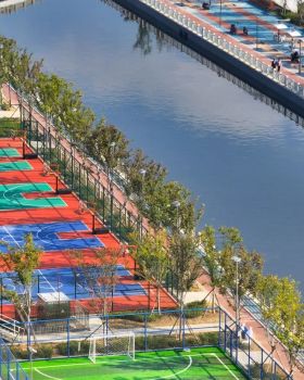 枣庄小沙河滨水公园丨中国枣庄丨同圆设计集团股份有限公司风景园林设计研究所
