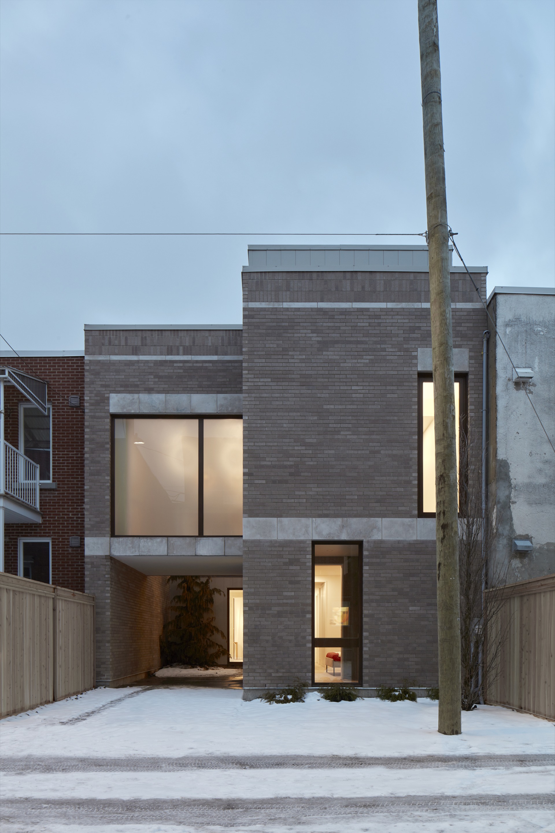 贝里之家丨加拿大蒙特利尔丨Architecture Microclimat-27