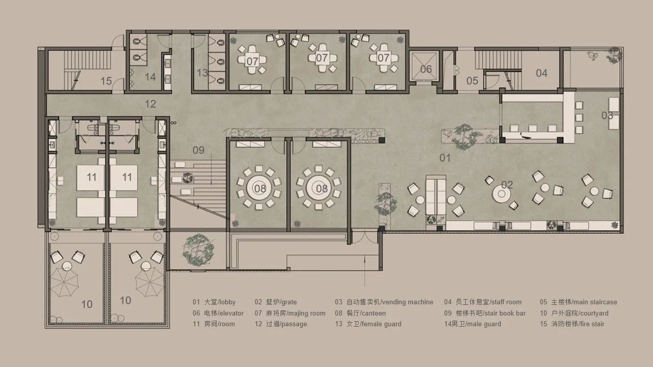 陌野小河弯弯野奢民宿设计丨中国湖南丨莫子先生设计-106