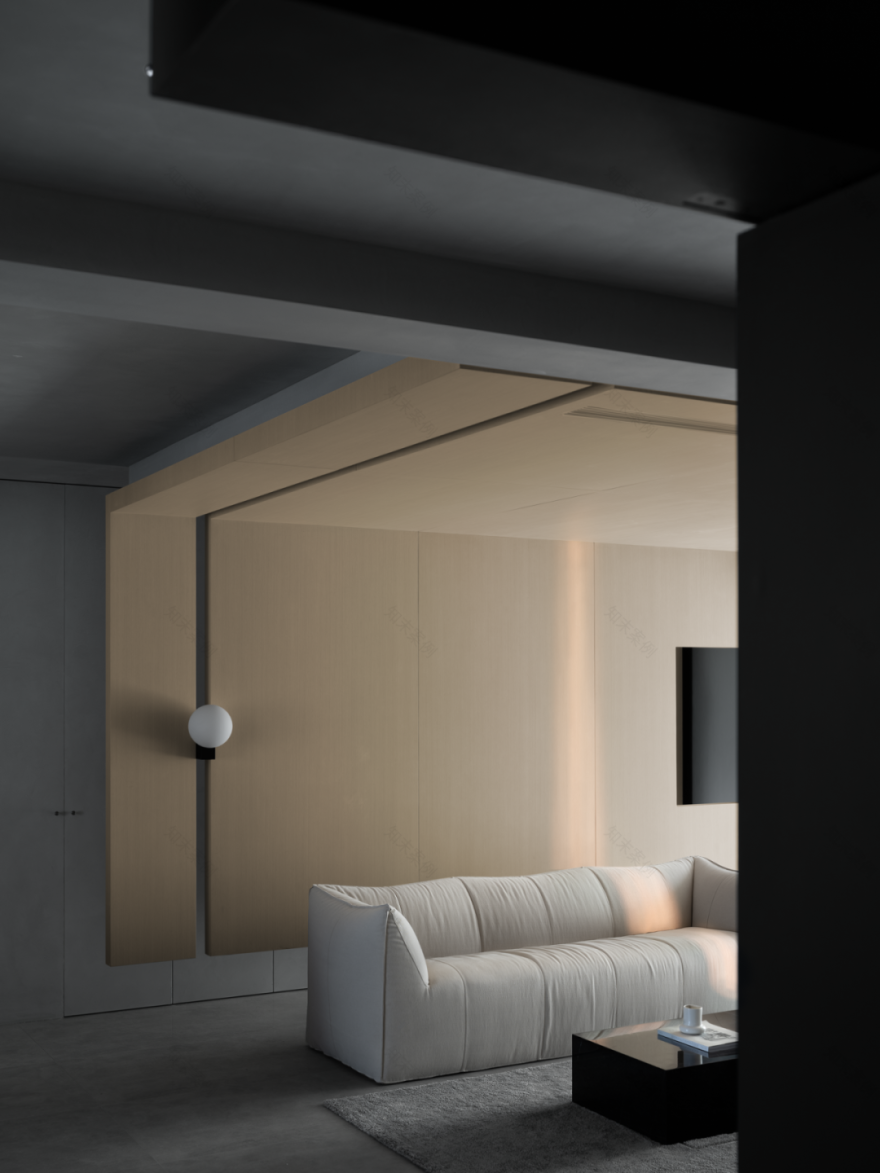 185㎡建筑感极简之家,向建筑学借点光 | 理居设计-46