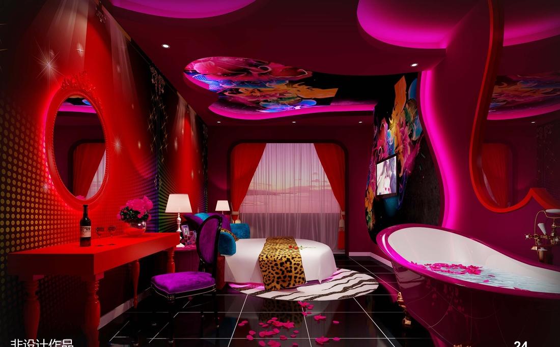深圳一誓玫瑰主题酒店设计 | 十大特色客房鉴赏-18