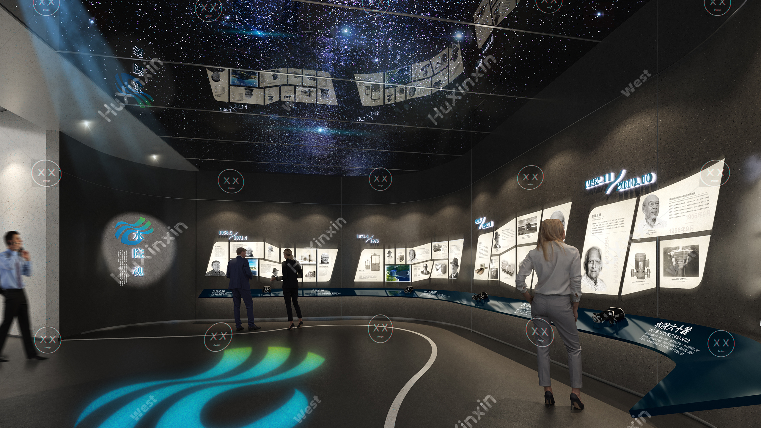 湖北水院企业展厅-7