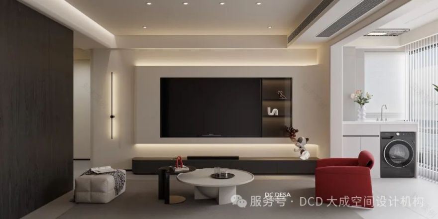 宜化新天地 93m²意式极简设计丨大成空间装饰旗舰店-18