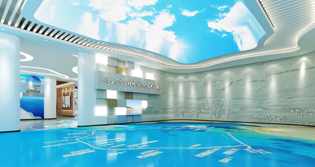 赛湖风景景区展厅-2