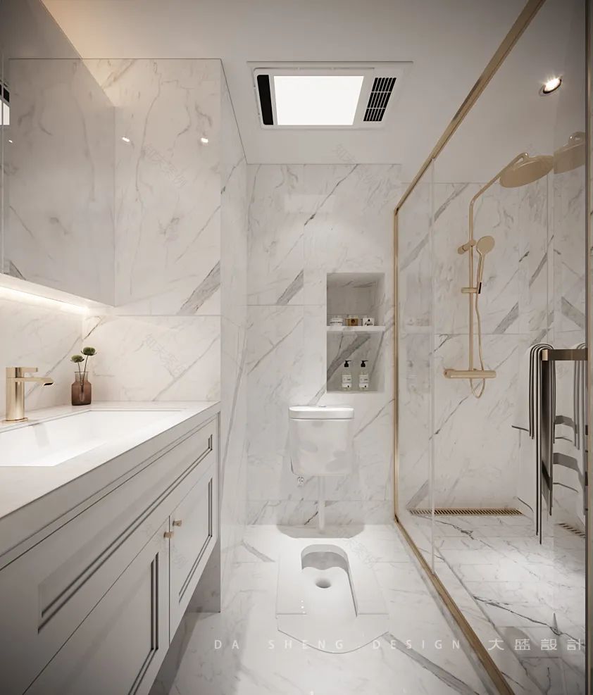 南宁和德公馆轻法式家居设计丨中国南宁丨大盛设计-31