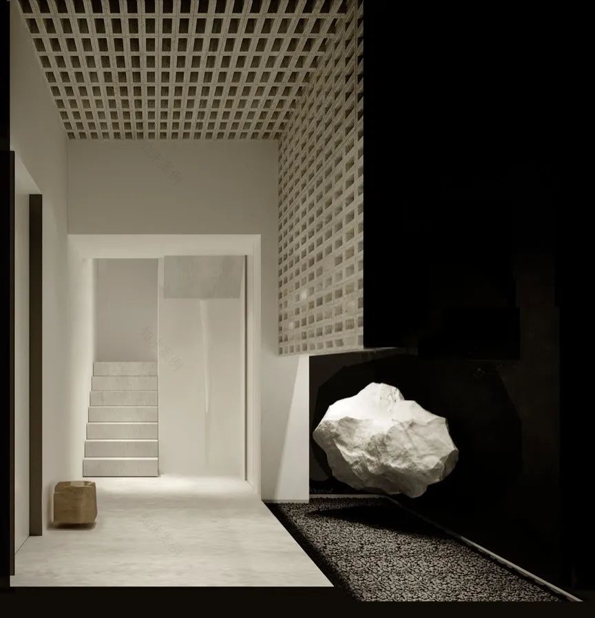 首发.璞凡设计|上海阅麓山275㎡别墅,有温度的侘寂极简-47