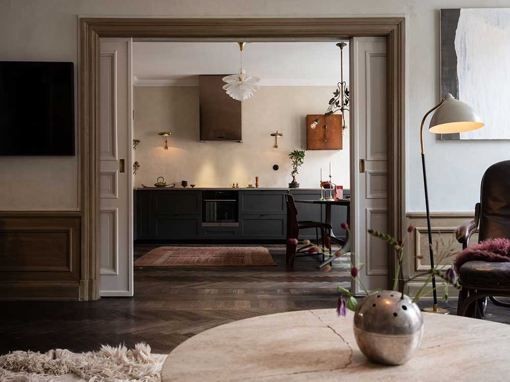 18 世纪斯德哥尔摩复古公寓,历史与现代的完美融合-6