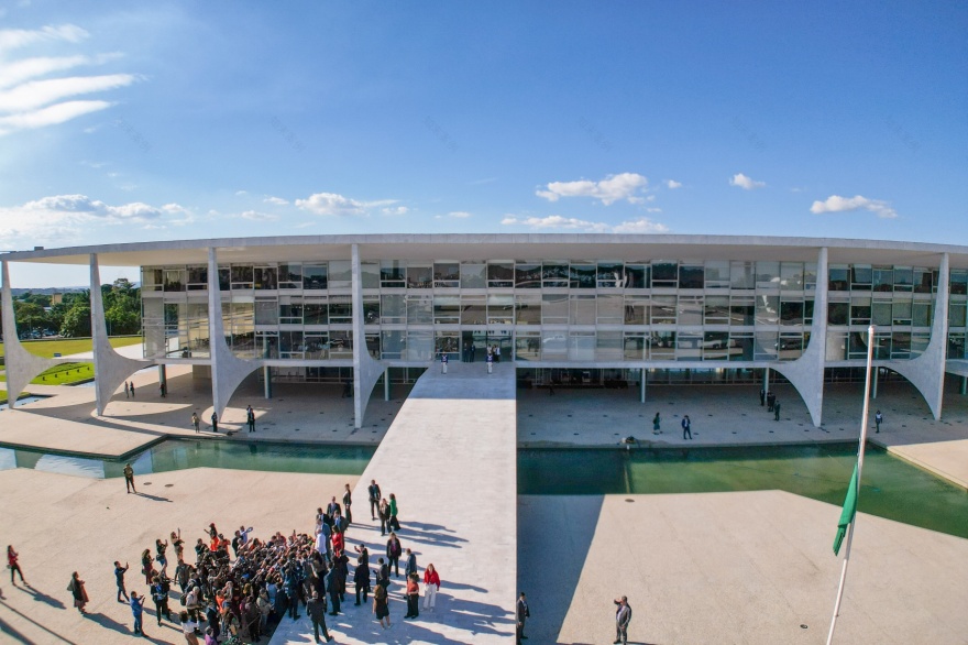 巴西总统宫殿群及相关建筑(含巴西利亚各建筑)丨巴西巴西利亚丨奥斯卡·尼迈耶(Oscar Niemeyer)等-38