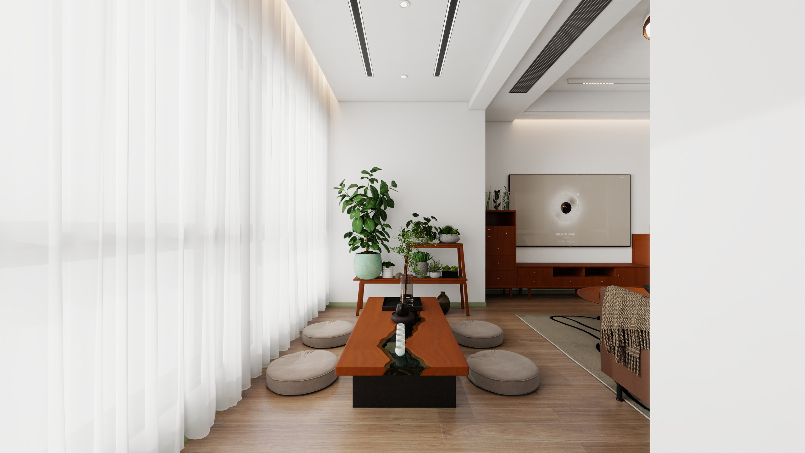 四川成都金域华府（100平方中古风三居室）-21