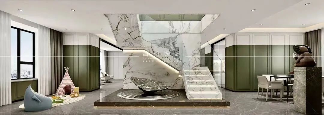 现代简约底跃别墅设计丨青马别墅设计-101