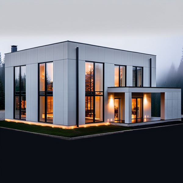 现代简约风白色住宅丨拉脱维亚丨Den Talovyra-14