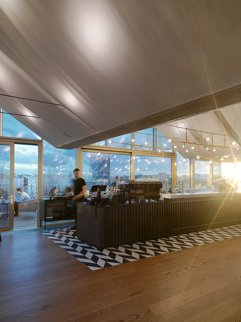 维也纳 The Rock 酒店丨奥地利维也纳丨querkraft architekten-39