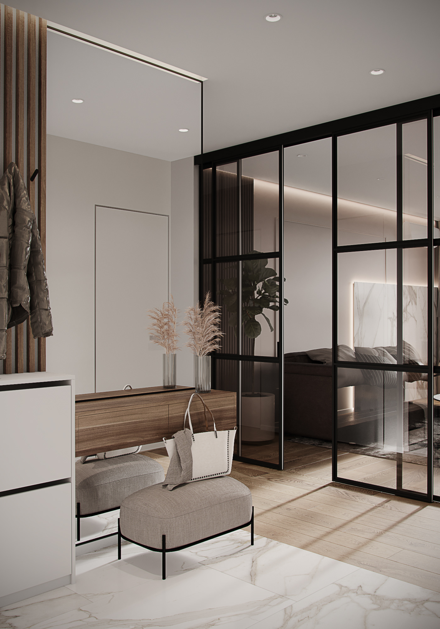 Family apartment 室内设计丨Worldwide interior design service-40