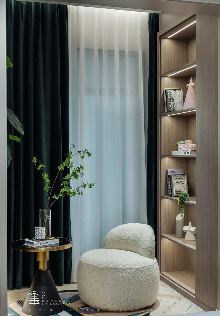 集壹设计事务所-习伟亮丨平层丨绿野清风-33