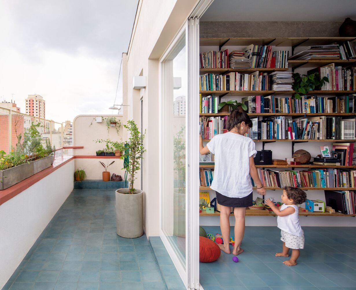 巴西圣保罗 Alameda Barão de Limeira 公寓翻新设计-27