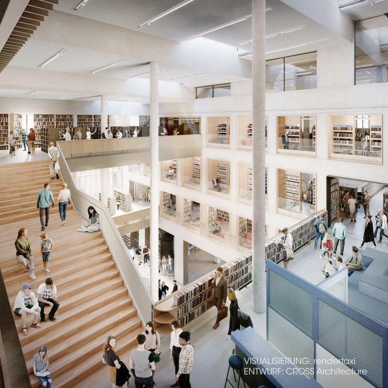 知识之屋丨德国波鸿丨CROSS Architecture-1