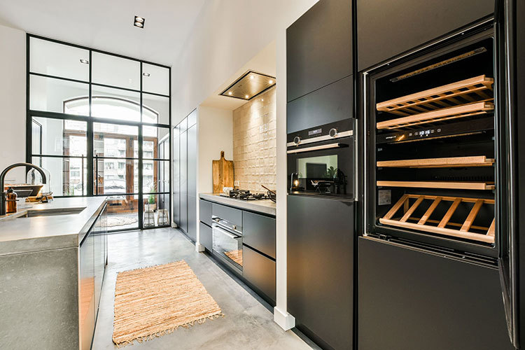 Amsterdam 工业风公寓设计-11