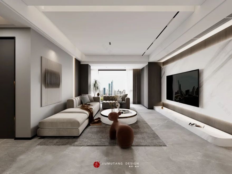 龙光•阳光华府 · 归心 · 110㎡慢生活家居丨中国潮州丨潮州市九木堂装饰设计有限公司-12