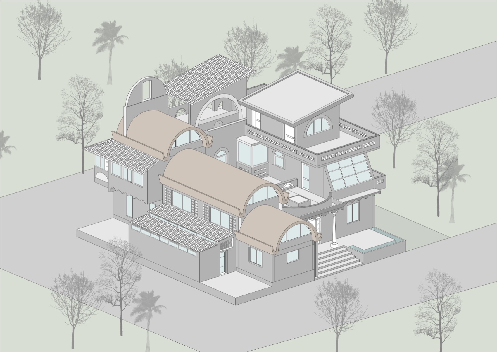 Aurva Illam住宅丨IKI Builds-115