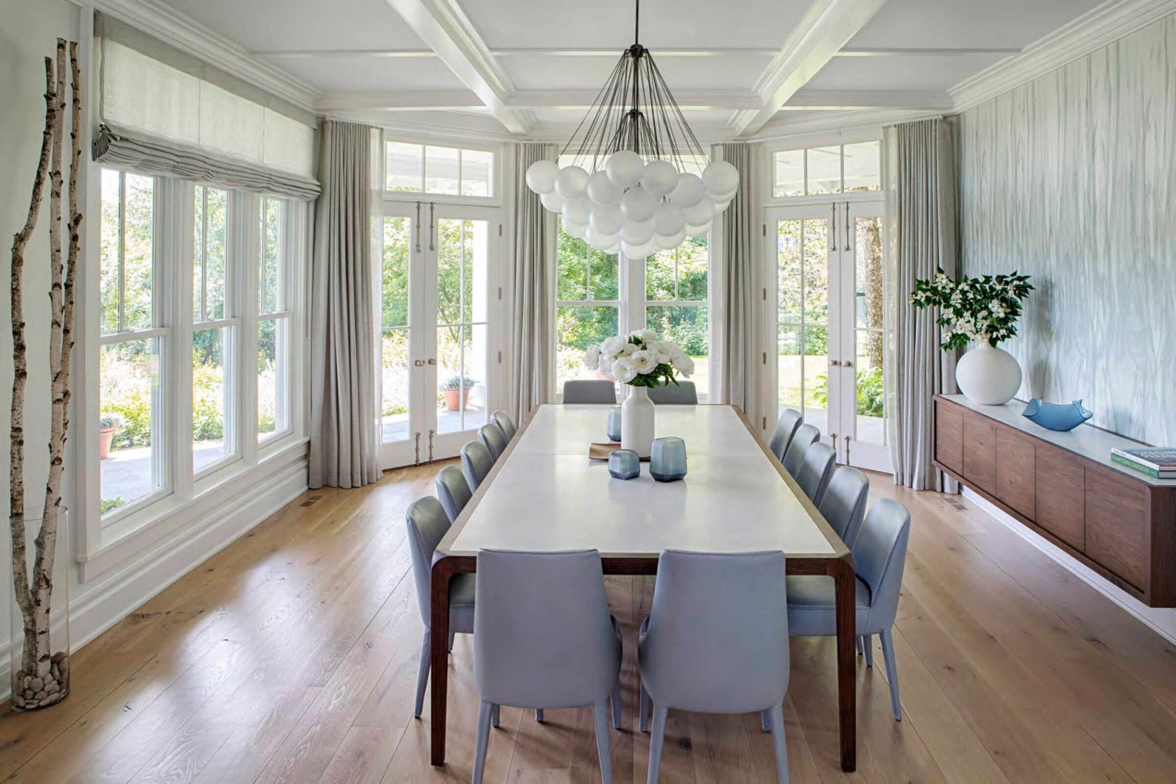 纽约汉普顿度假别墅，打造清新海洋风-89