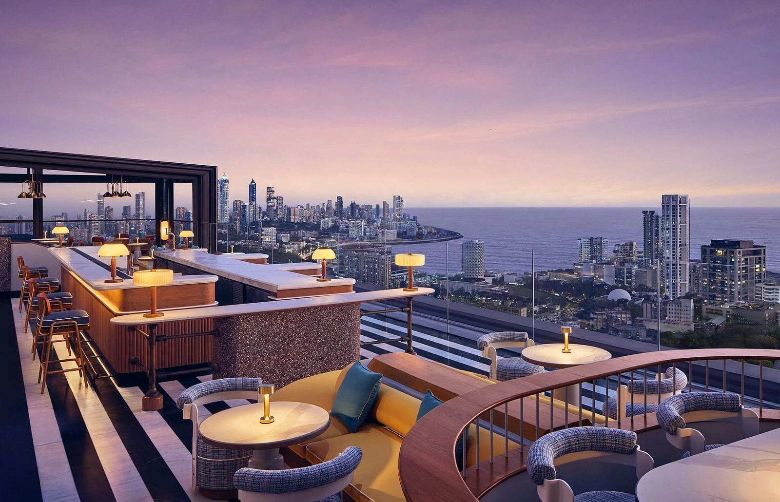 Four Seasons Mumbai 酒店屋顶酒吧丨印度丨Libart-12