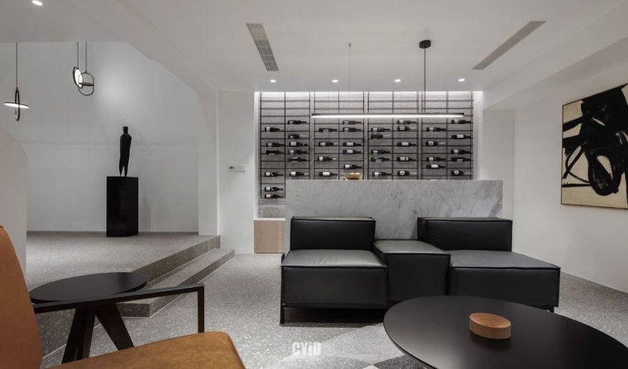 旋转艺术楼梯 x Mid-Century 家居风,打造治愈系生活空间-26