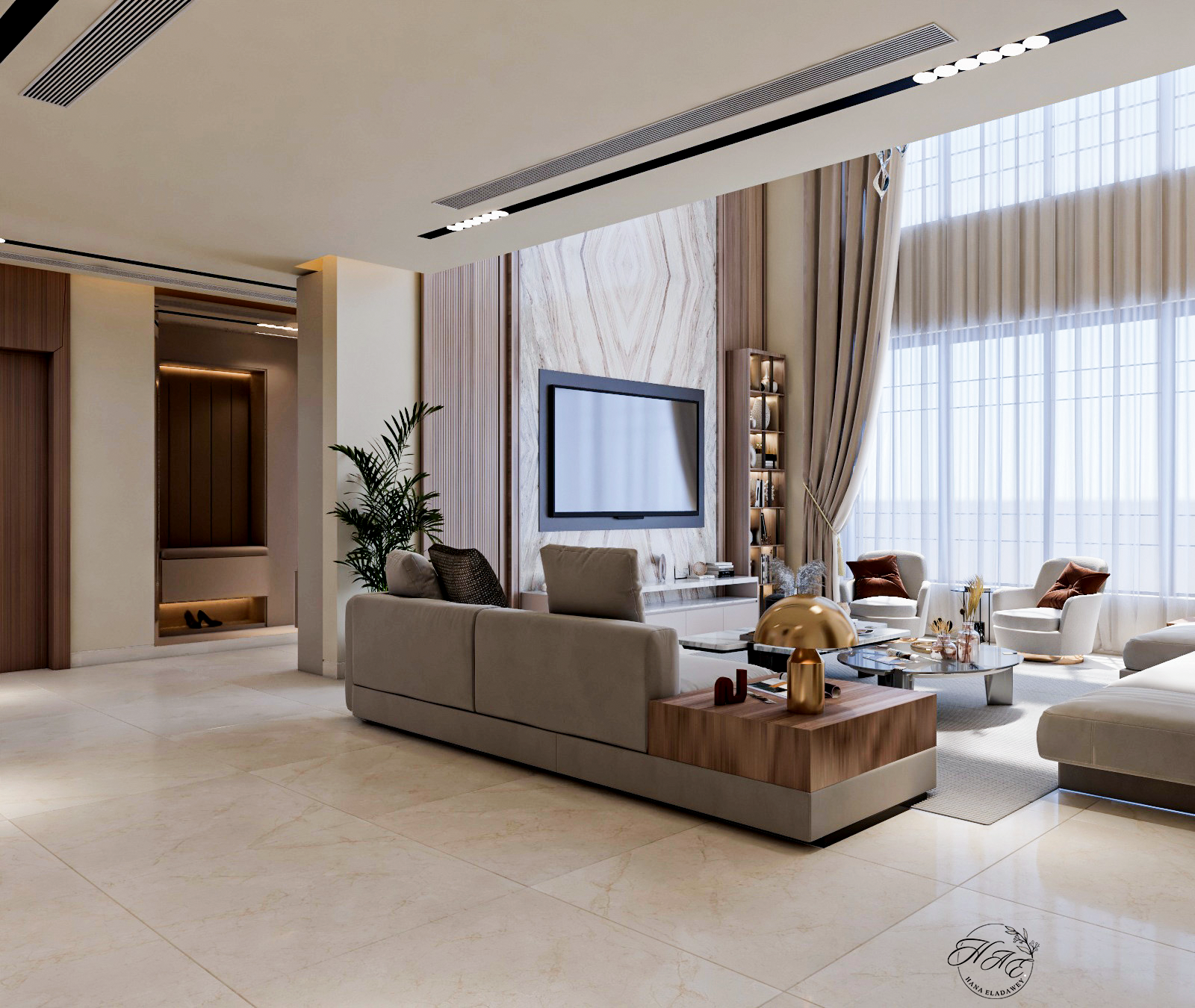 Double height design in ksa-3