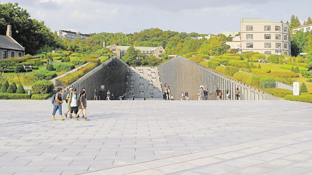 首尔梨花女子大学学生生活大楼丨韩国首尔丨Dominique Perrault-32