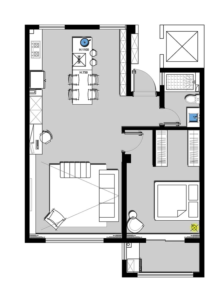 苏州 70 平小空间北欧风设计,阳光明媚的宜居生活-44