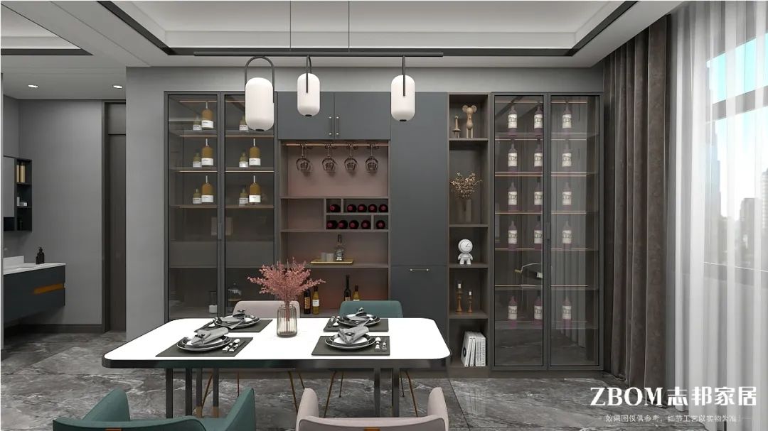 现代轻奢风三口之家室内设计丨中国赤峰丨刘国琦-48